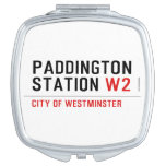 paddington station  Compact Mirror