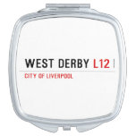 west derby  Compact Mirror