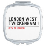 LONDON WEST TWICKENHAM   Compact Mirror