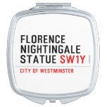 florence nightingale statue  Compact Mirror