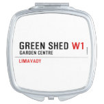 green shed  Compact Mirror