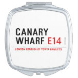 CANARY WHARF  Compact Mirror