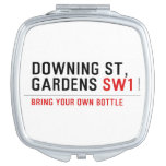 Downing St,  Gardens  Compact Mirror
