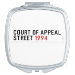 COURT OF APPEAL STREET  Compact Mirror