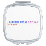 Lashonte royal  Compact Mirror