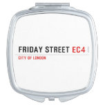 Friday street  Compact Mirror