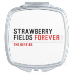 Strawberry Fields  Compact Mirror