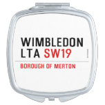 wimbledon lta  Compact Mirror