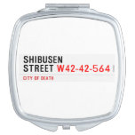 shibusen street  Compact Mirror