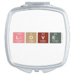 Love  Compact Mirror