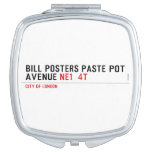 Bill posters paste pot  Avenue  Compact Mirror
