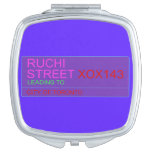 Ruchi Street  Compact Mirror