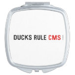 DUCKS RULE  Compact Mirror