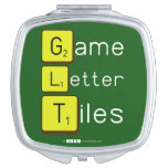 Game
 Letter
 Tiles  Compact Mirror