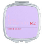I Love MONiCA.SY  Compact Mirror