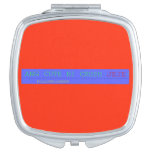 Ang cute ni crush  Compact Mirror