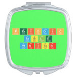 Periodic
 Table
 Writer  Compact Mirror