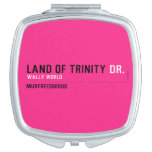 land of trinity  Compact Mirror