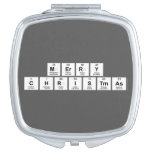 Merry
 Christmas  Compact Mirror