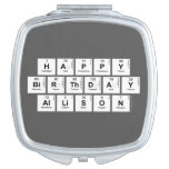 Happy
 Birthday
 Allison  Compact Mirror