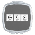 nerd  Compact Mirror