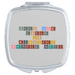 Keep calm
 todae
   is
 mutshidzi
 birthdae party  Compact Mirror