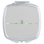 North
 South
 East
 West
 800 steel street Ny City by: Janelle H Cooper  Compact Mirror