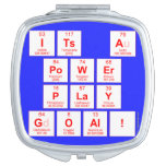 ITS A
 POWER
 PLAY
 GOAL!  Compact Mirror