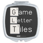 Game
 Letter
 Tiles  Compact Mirror