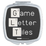 Game
 Letter
 Tiles  Compact Mirror