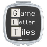 Game
 Letter
 Tiles  Compact Mirror