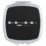 Keep Calm and Love Mercy   Compact Mirror