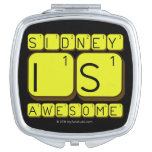 Sidney
 Is
 Awesome
   Compact Mirror