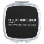 Kellington's shed  Compact Mirror