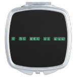 In the name of god  Compact Mirror