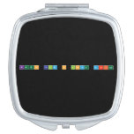 Keep calm n Love aqila  Compact Mirror