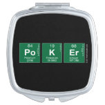 poker  Compact Mirror