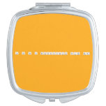 I cu in a relationship with me  Compact Mirror
