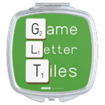 Game
 Letter
 Tiles  Compact Mirror