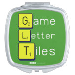 Game
 Letter
 Tiles  Compact Mirror