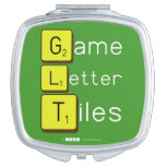 Game
 Letter
 Tiles  Compact Mirror