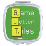 Game
 Letter
 Tiles  Compact Mirror