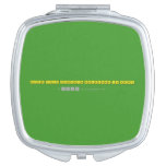 Keep Calm Cynthia Malefane is here  Compact Mirror