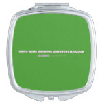 Keep Calm Cynthia Malefane is here  Compact Mirror