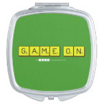 Game On  Compact Mirror