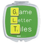 Game
 Letter
 Tiles  Compact Mirror