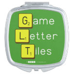 Game
 Letter
 Tiles  Compact Mirror