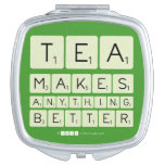 TEA
 MAKES
 ANYTHING
 BETTER  Compact Mirror
