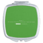 dekhye ji.
 ap log apna dmag mat chalaiye jaiye ji apna kam kejye  Compact Mirror