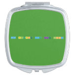 More Blessing Comes Like Flood  Compact Mirror